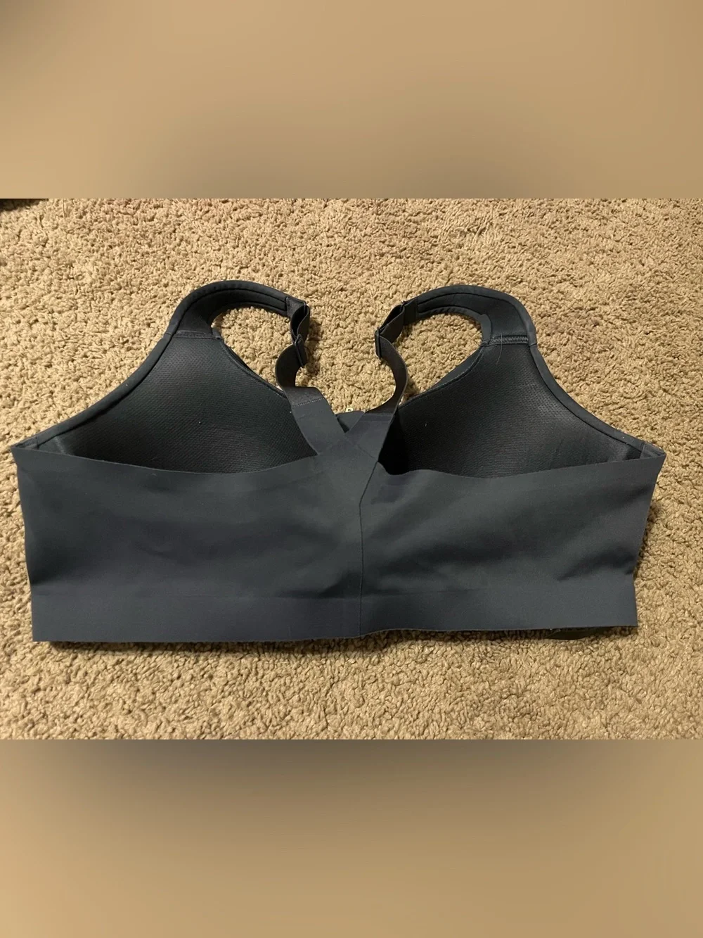 Women’s Front-Zip Victoria's Secret Sports Bra - Black